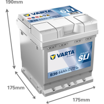 Bateria Varta B36 44Ah - 2