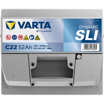 Bateria Varta C22 52Ah - 4