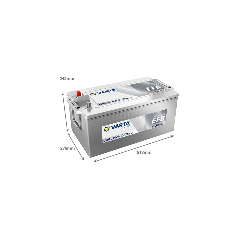 Varta C40 battery | bateriasencasa.com