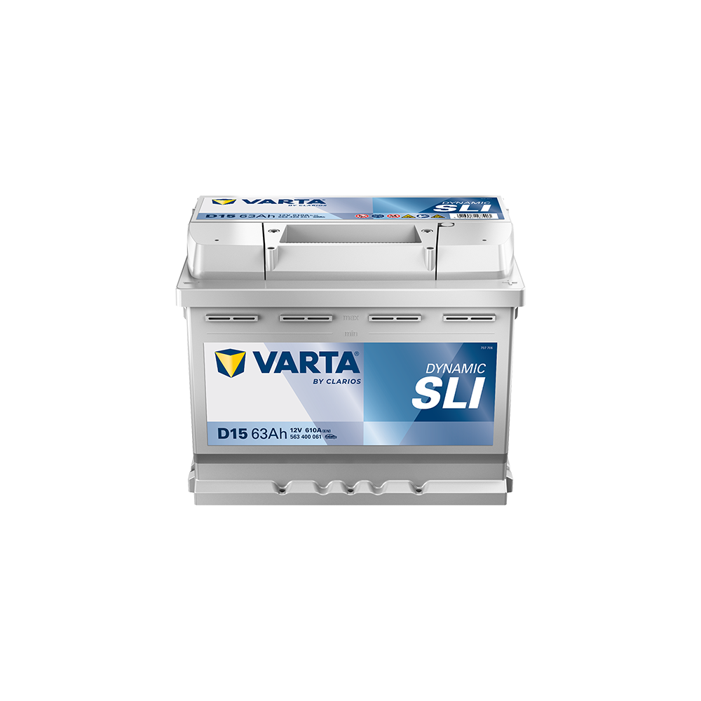 Bateria Varta D15 63Ah - 1