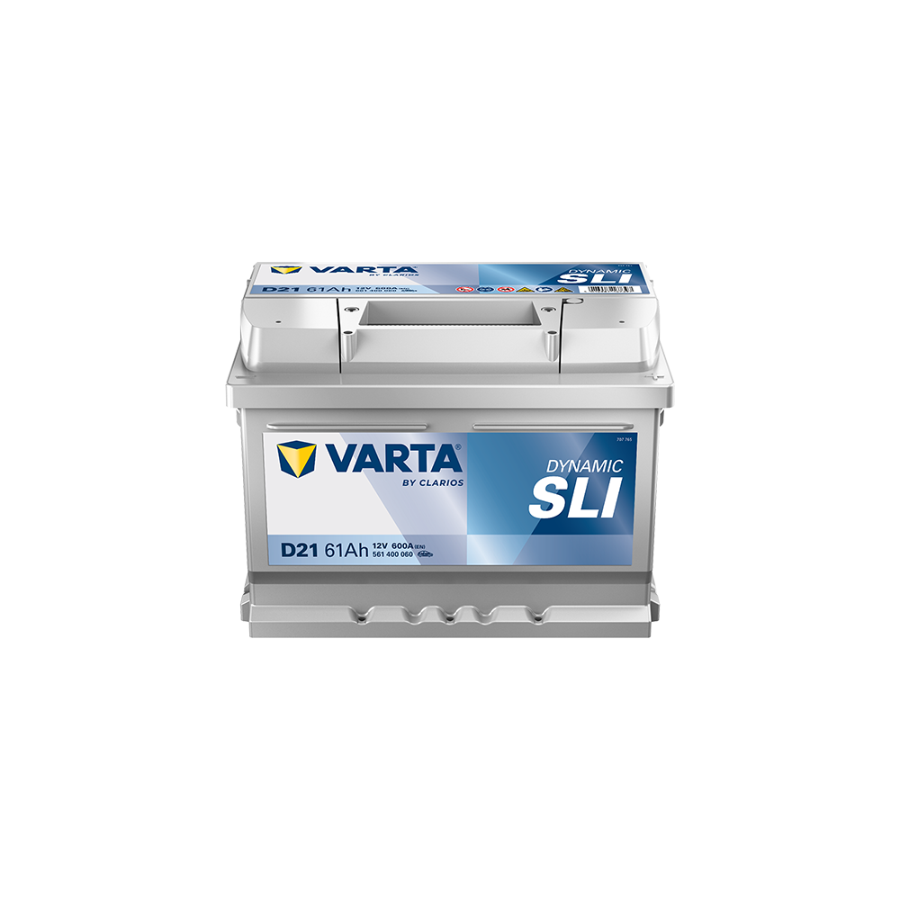 Bateria Varta D21 61Ah - 1