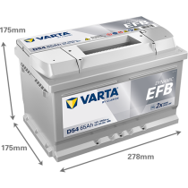 Bateria Varta D54 65Ah - 2