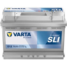 Bateria Varta E12 74Ah - 1