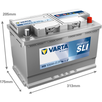 Bateria Varta H9 100Ah - 2