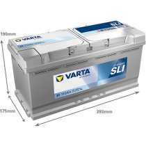 Bateria Varta I1 110Ah - 2