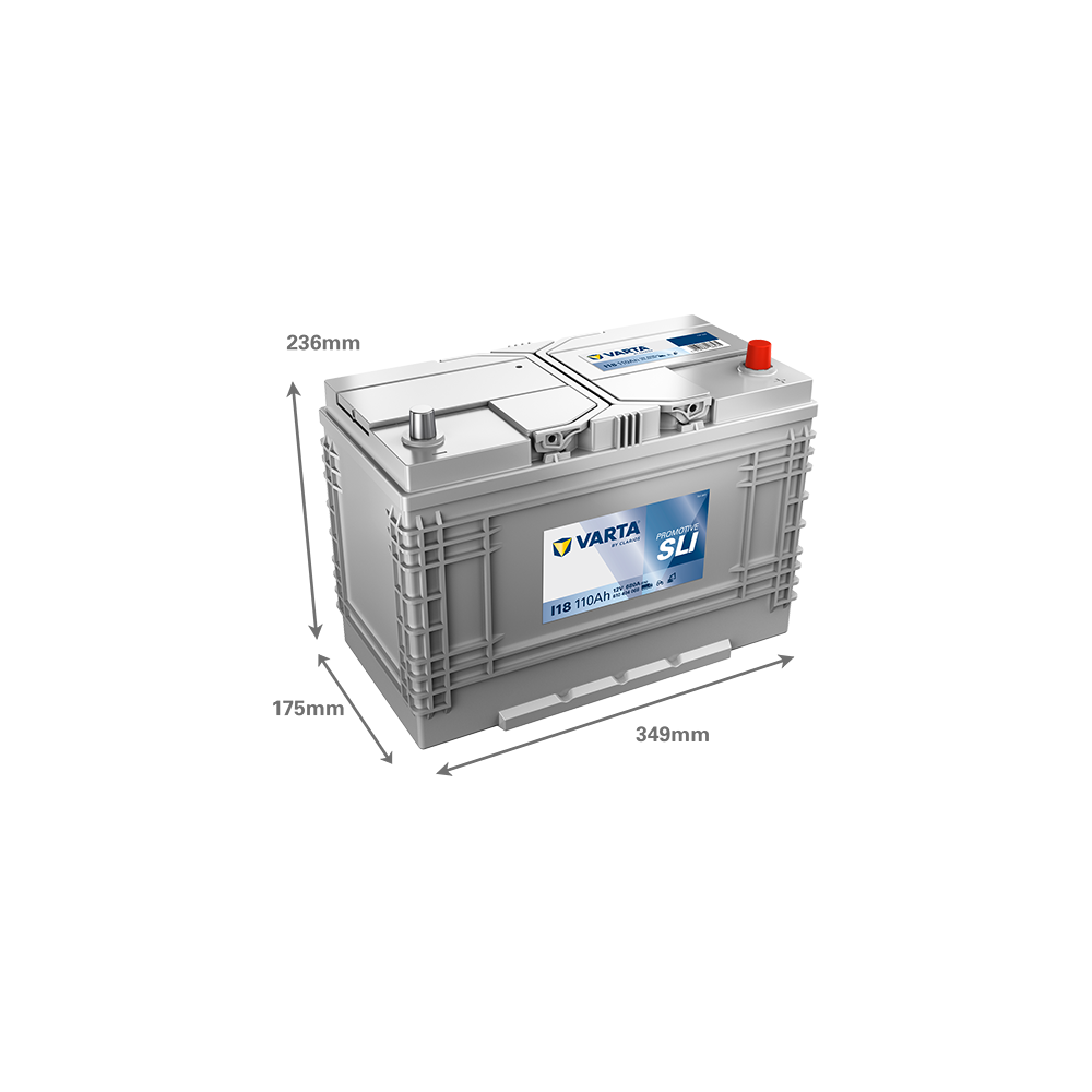 Varta I18 battery | bateriasencasa.com