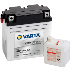 Batterie Varta 6N11A-3A 012014008 | bateriasencasa.com