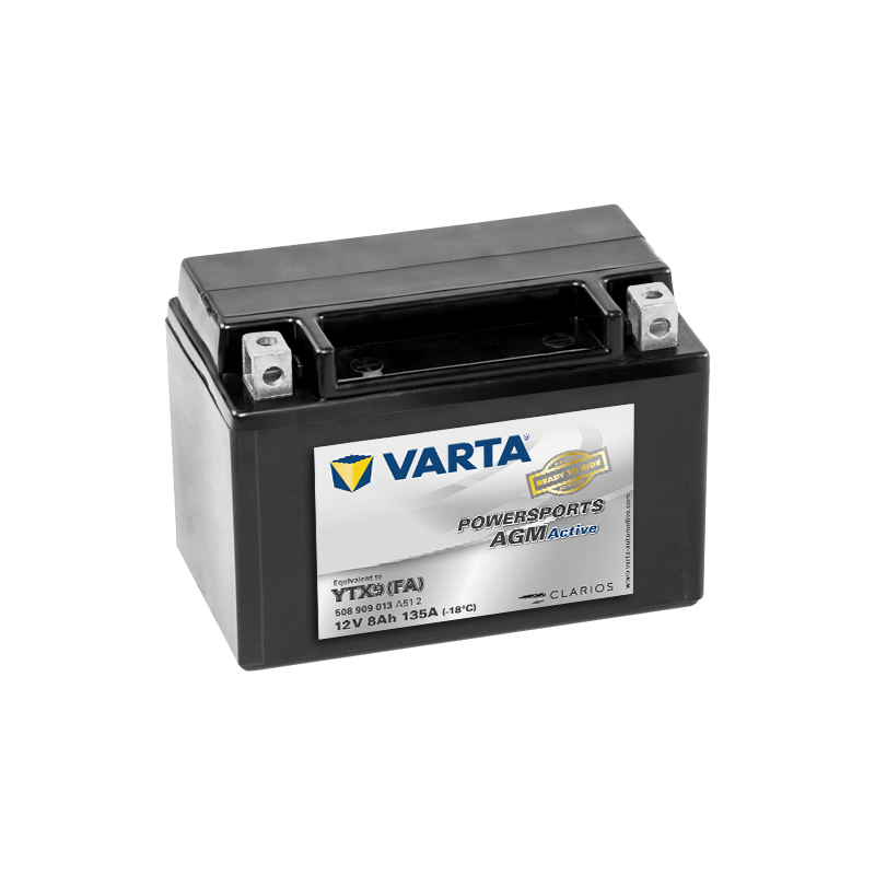 Batería Varta YTX9(FA) 508909013 | bateriasencasa.com