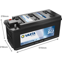 Bateria Varta K4 143Ah - 2