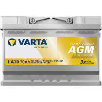 Bateria Varta LA70 70Ah - 3