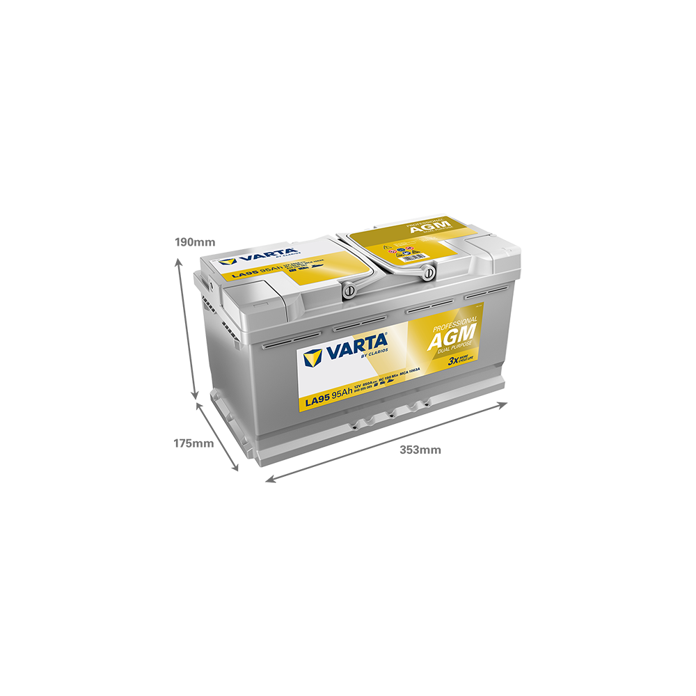 Varta LA95 battery | bateriasencasa.com