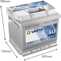 Bateria Varta LFS52 52Ah - 2