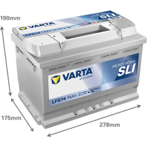 Bateria Varta LFS74 74Ah - 2