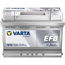 Bateria Varta N70 70Ah - 1