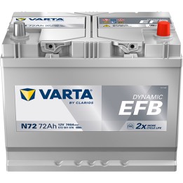 Bateria Varta N72 72Ah - 1
