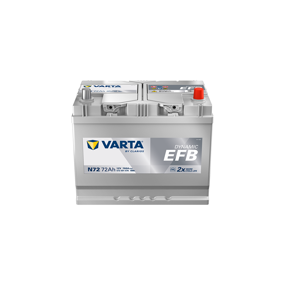 Bateria Varta N72 72Ah - 1
