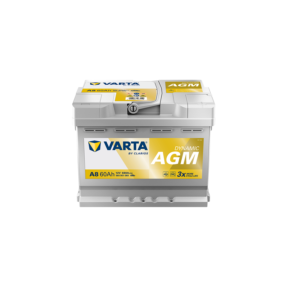 Bateria Varta D52 A8 60Ah - 1