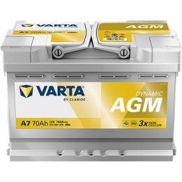 Bateria Varta E39 A7 70Ah - 1