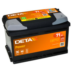 Batteria Deta DB712 | bateriasencasa.com