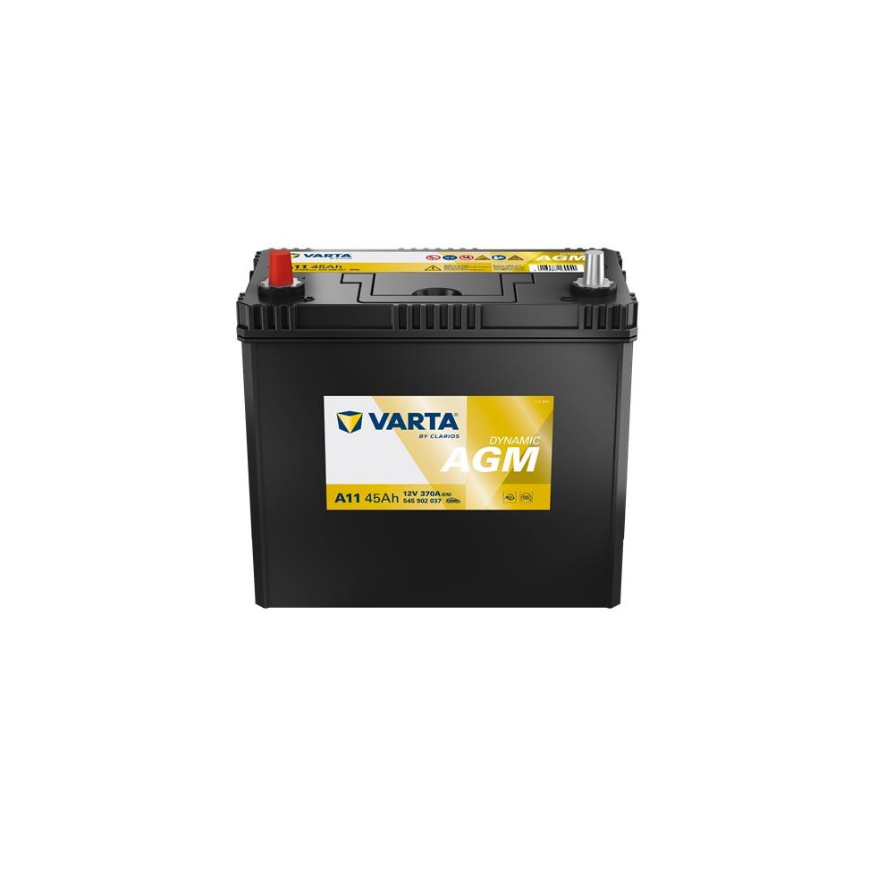 Varta A11 batería Start-Stop 45Ah 12V 370A | bateriasencasa.com