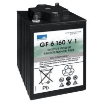 Sonnenschein GF06160V1 batería para silla de ruedas 196Ah 6V | bateriasencasa.com