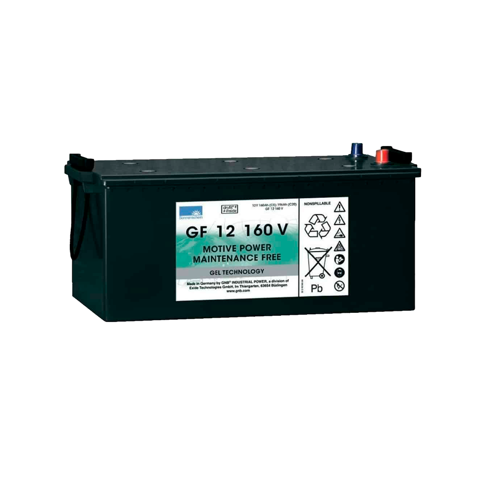 Sonnenschein GF12160V batteria per carrozzina 196Ah 12V | bateriasencasa.com