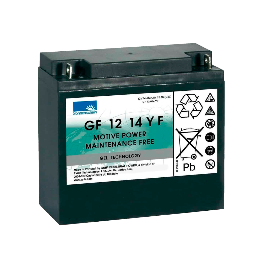 Sonnenschein GF12014YF batteria per carrozzina 15Ah 12V | bateriasencasa.com