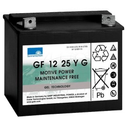 Sonnenschein GF12025YG bateria para cadeira de rodas 28Ah 12V | bateriasencasa.com