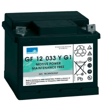 Sonnenschein GF12033YG1 batterie de mobilité 38Ah 12V | bateriasencasa.com