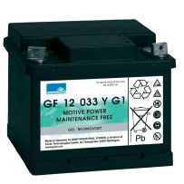 Sonnenschein GF12033YG1 mobility battery 38Ah 12V | bateriasencasa.com