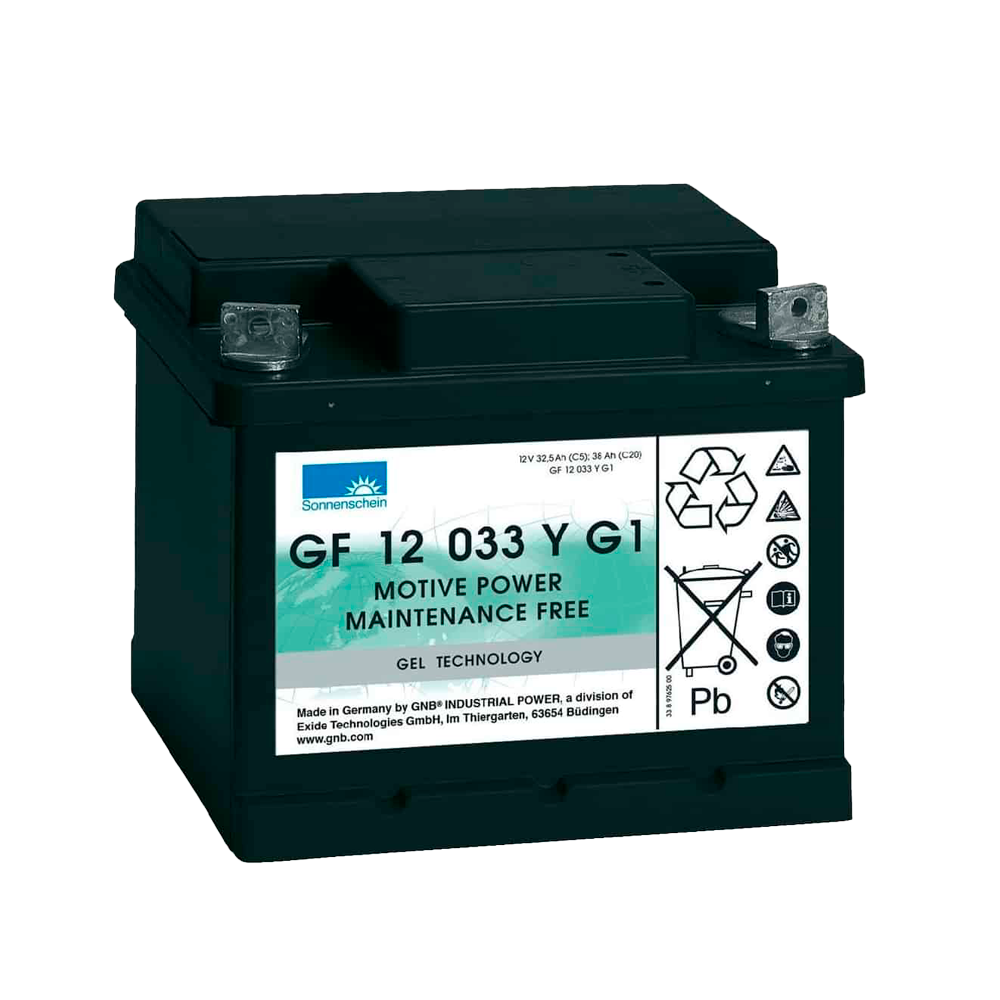 Sonnenschein GF12033YG1 batería de movilidad 38Ah 12V | bateriasencasa.com