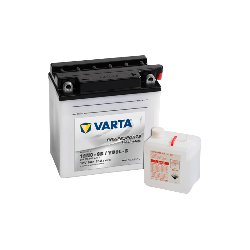 Bateria Varta 12N9-3B YB9L-B 509015008 | bateriasencasa.com