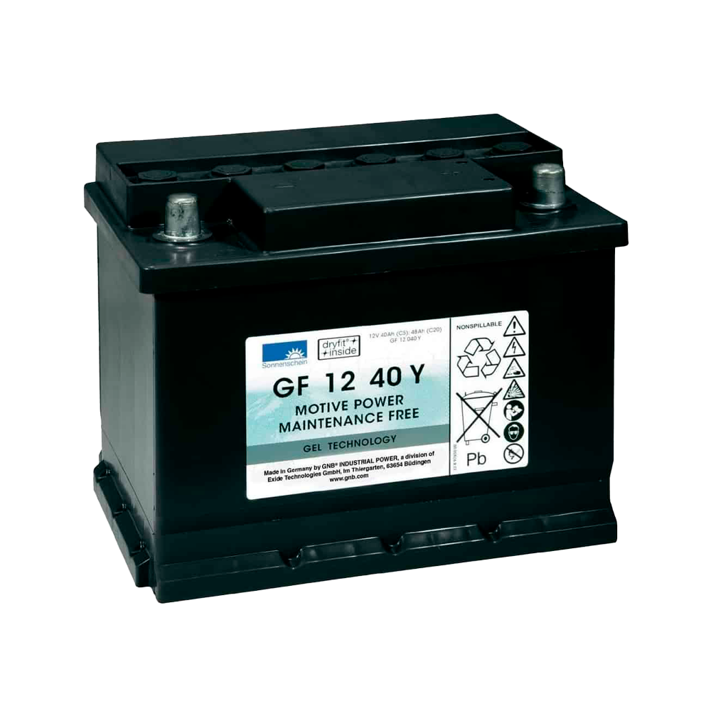 Sonnenschein GF12040Y batería de movilidad 48Ah 12V | bateriasencasa.com