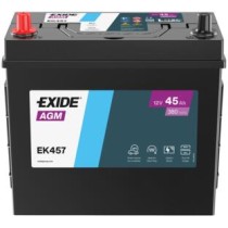 Exide EK457 bateria auxiliar 45Ah 12V 380A | bateriasencasa.com