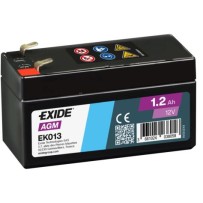 Exide EK013 bateria de carro 1.20Ah 12V 18A | bateriasencasa.com
