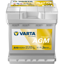 Varta A10 auxiliary battery 40Ah 12V 420A | bateriasencasa.com