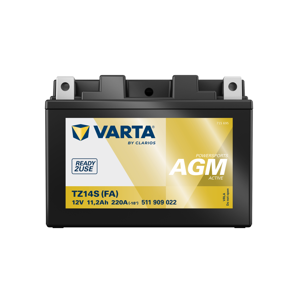 Varta 511909022 motorcycle battery 11Ah 12V 220A | bateriasencasa.com