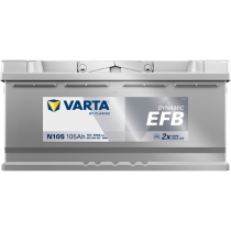 Varta N105 Start-Stop-Batterie 105Ah 12V 950A | bateriasencasa.com