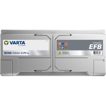 Varta N105 batería Start-Stop 105Ah 12V 950A | bateriasencasa.com