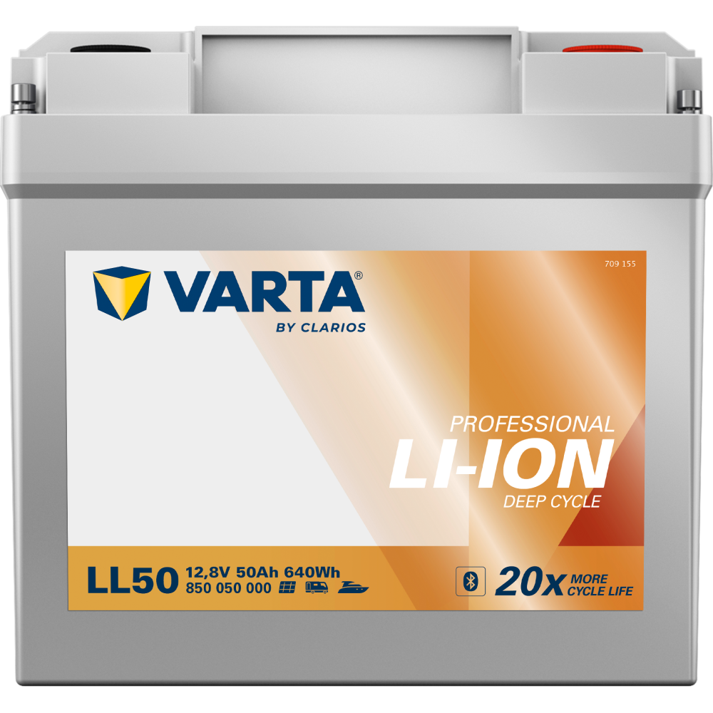 Varta LL50 batteria nautica 50Ah 12.80V | bateriasencasa.com