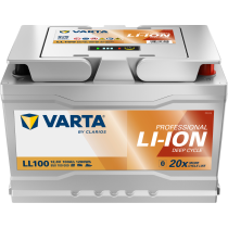 Varta LL100 marine battery 100Ah 12.80V | bateriasencasa.com