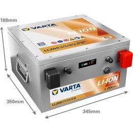 Varta LL200 batteria nautica 200Ah 12.80V | bateriasencasa.com