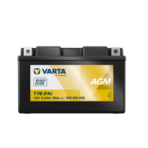 Varta 506929009 batterie de moto 6.50Ah (10h) 12V 85A | bateriasencasa.com