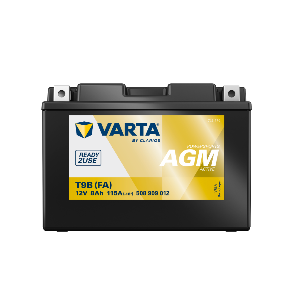 Varta 508909012 batterie de moto 8Ah (10h) 12V 115A | bateriasencasa.com