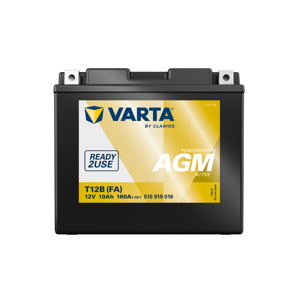 Varta 510919016 batterie de moto 10Ah (10h) 12V 160A | bateriasencasa.com