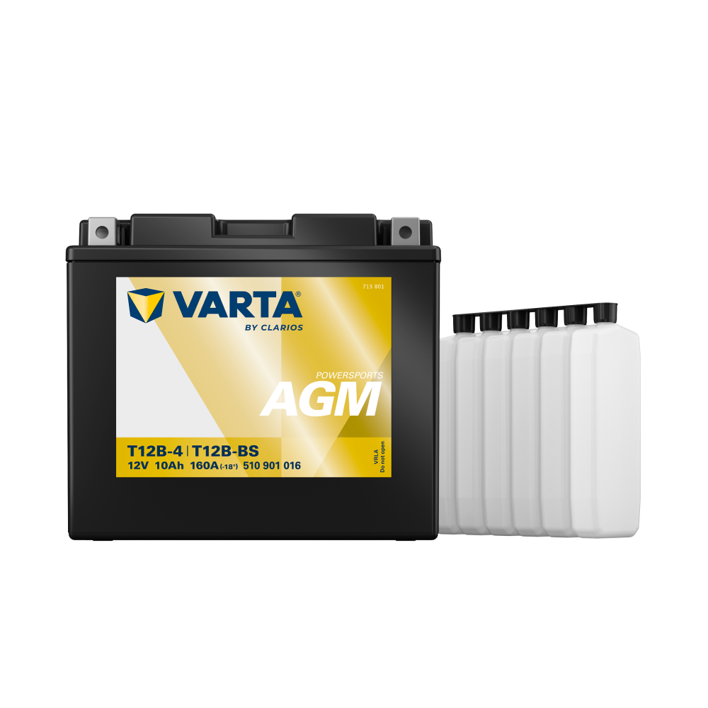 Varta 510901016 batterie de moto 10Ah (10h) 12V 160A | bateriasencasa.com