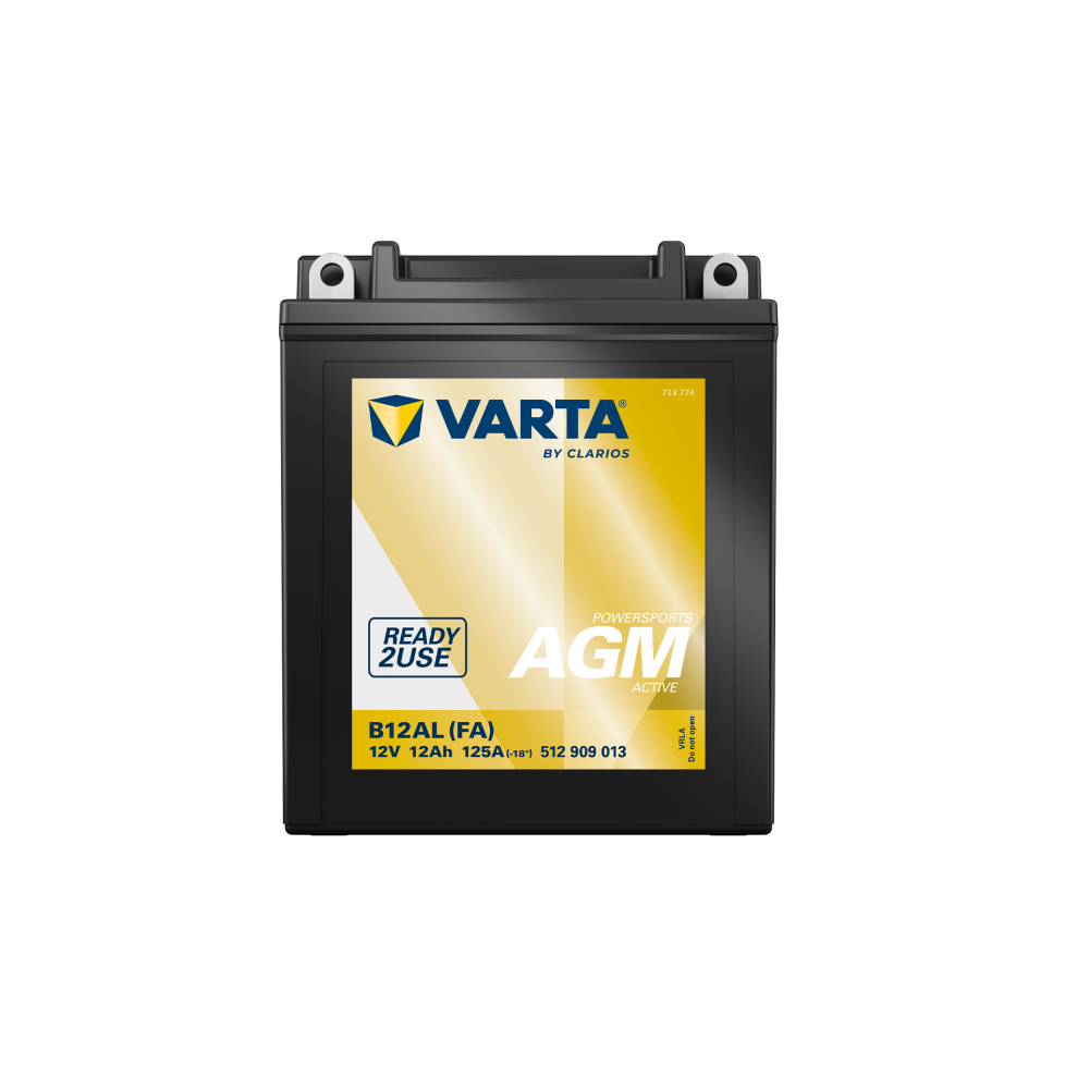 Varta 512909013 motorcycle battery 12Ah (10h) 12V 125A | bateriasencasa.com