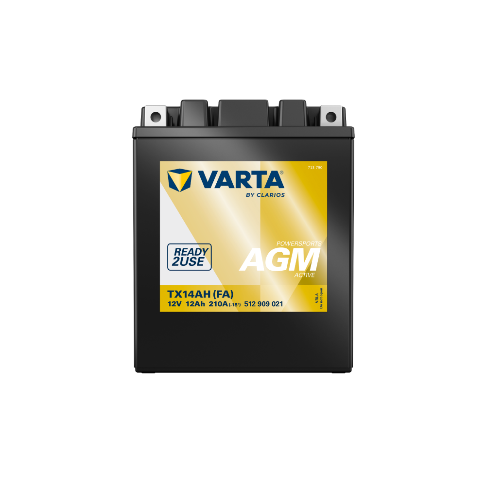 Varta 512909021 batterie de moto 12Ah (10h) 12V 210A | bateriasencasa.com