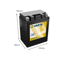 Varta 512909021 batterie de moto 12Ah (10h) 12V 210A | bateriasencasa.com
