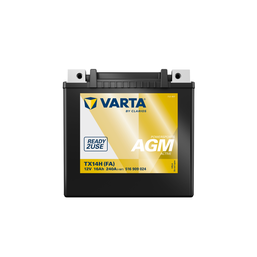 Varta 516909024 batterie de moto 16Ah (10h) 12V 240A | bateriasencasa.com